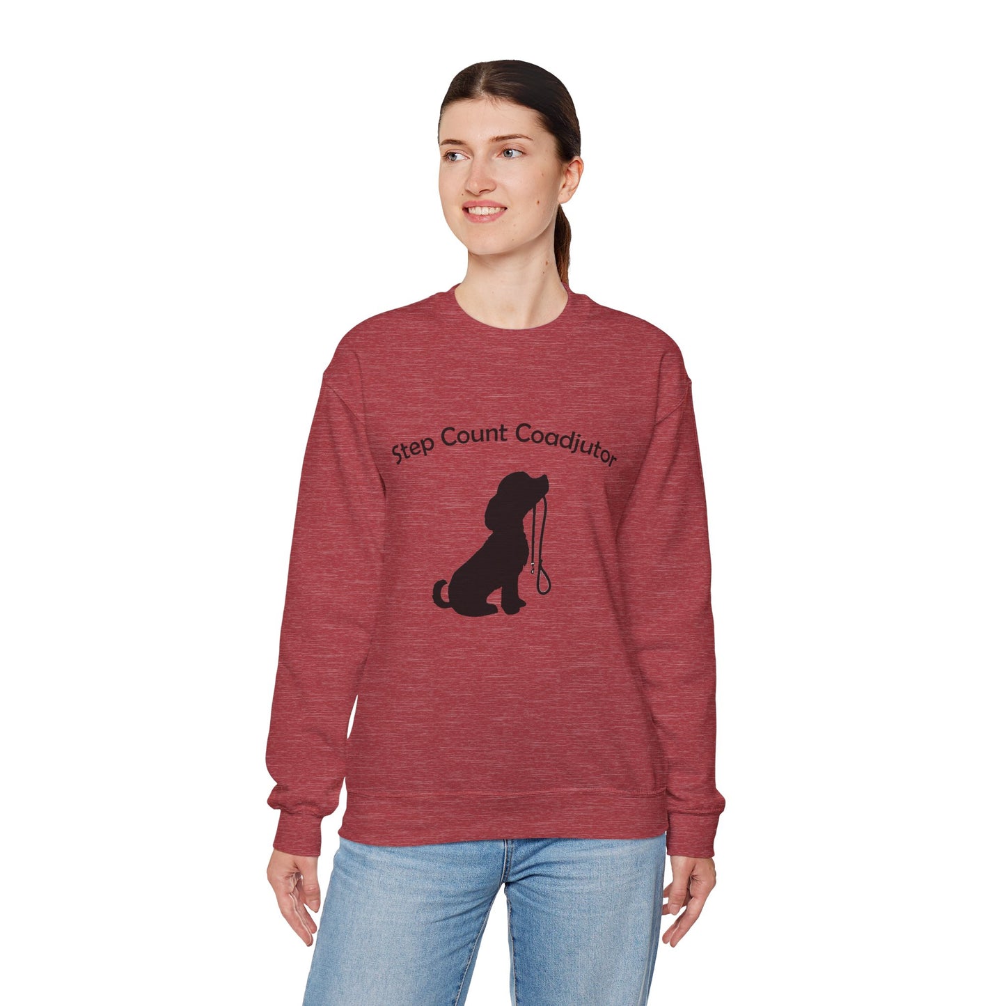 Step Count Coadjutor Crewneck Sweatshirt