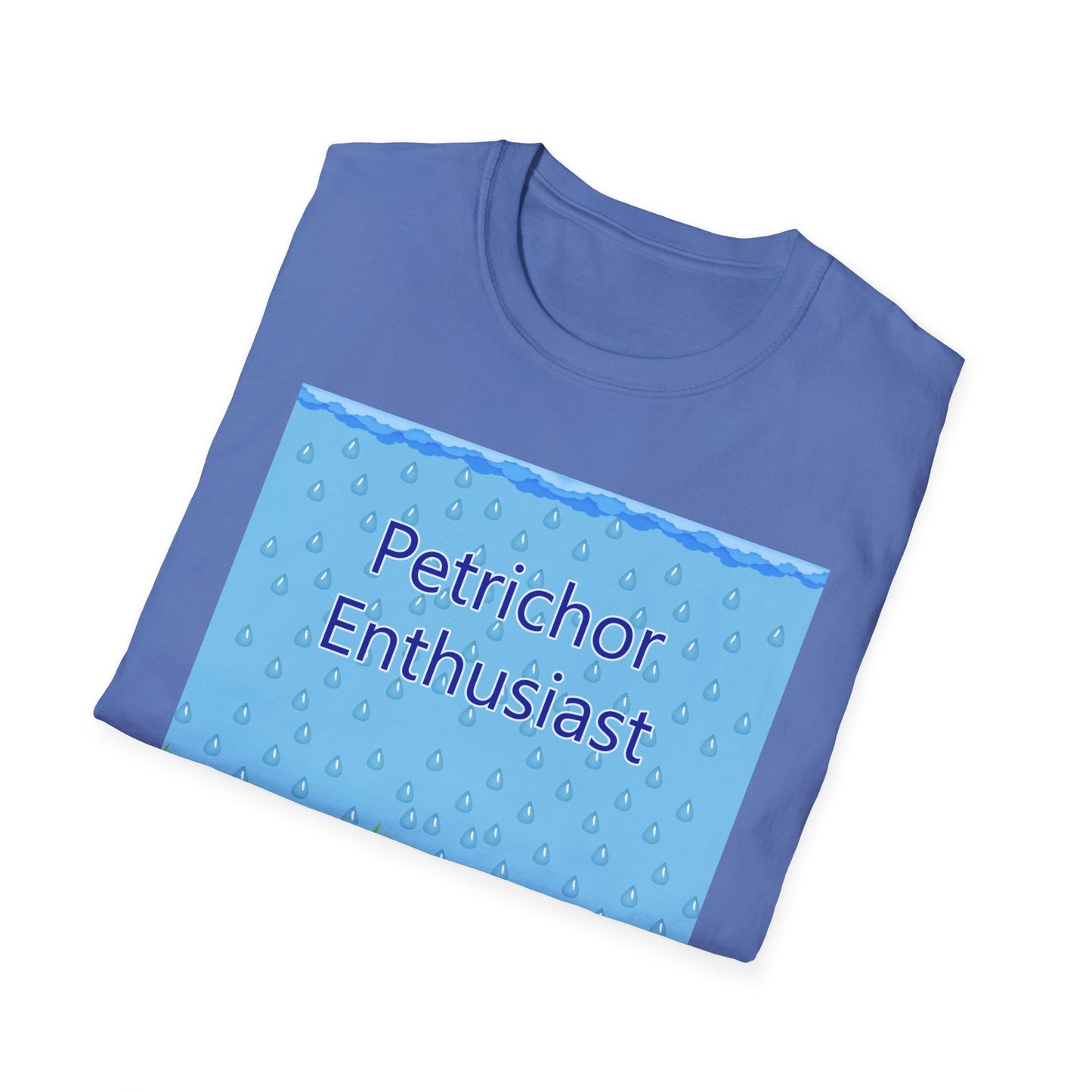 Petrichor Enthusiast Poly Blend Crew Neck T-Shirt