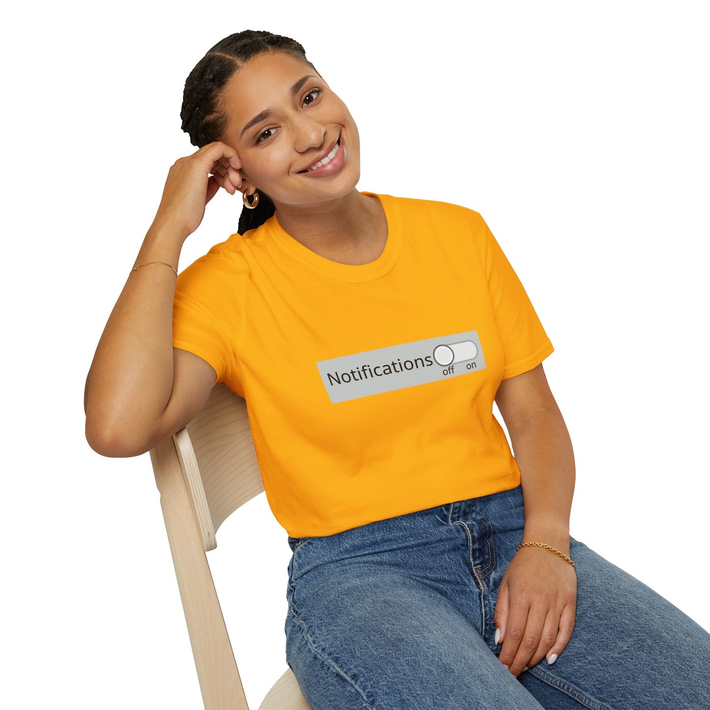 Noises Off Poly Blend Crew Neck T-Shirt