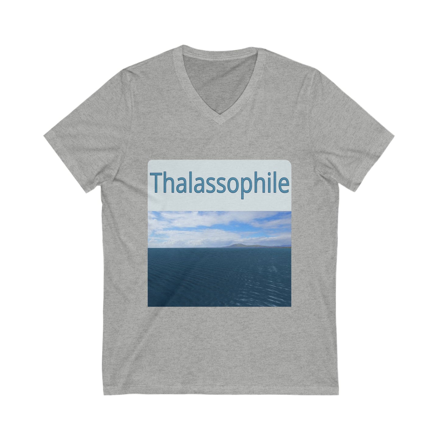 Thalassophile V-Neck Tee