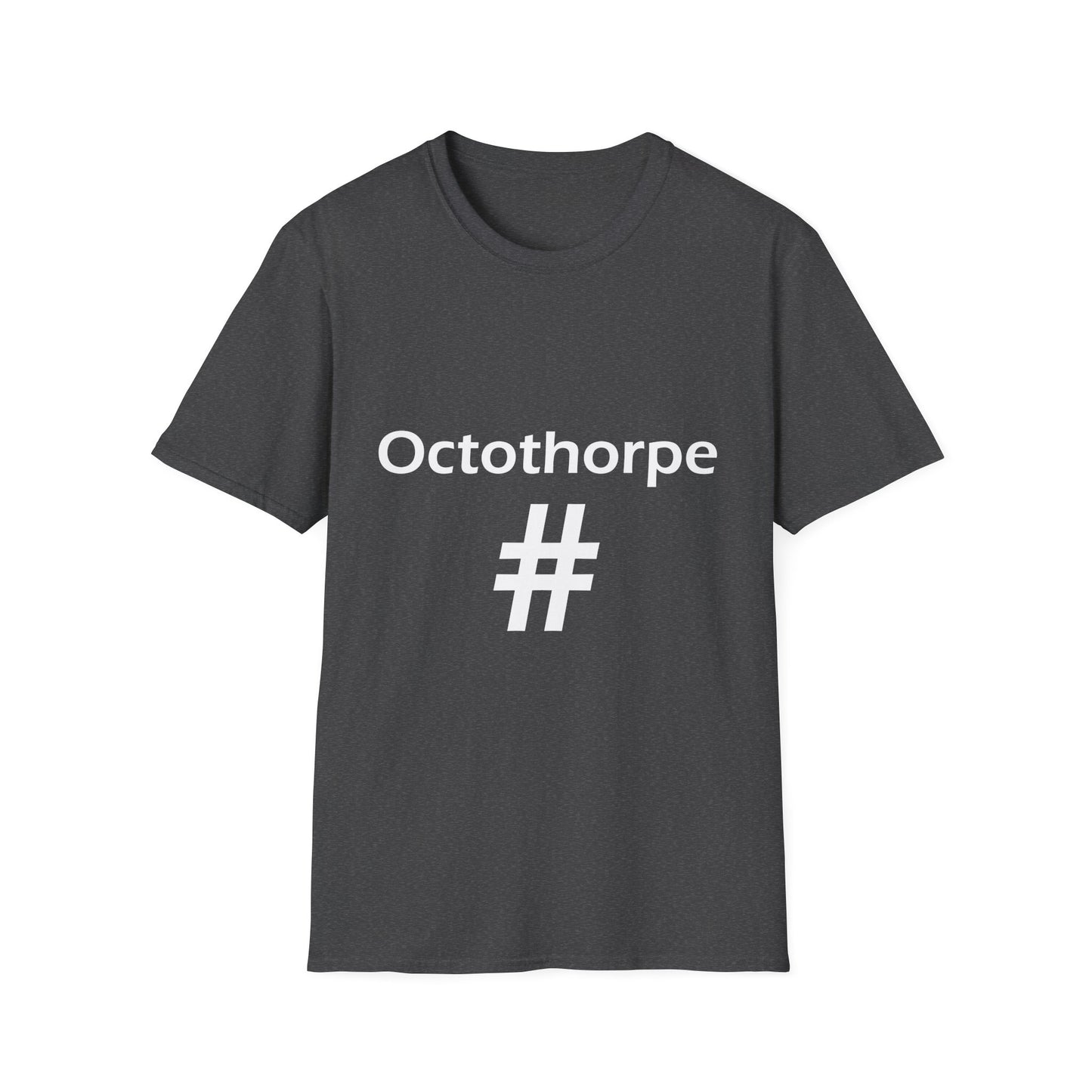Octothorpe Poly Blend Crew Neck T-Shirt
