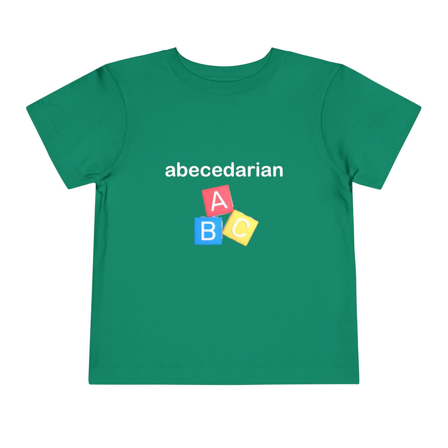 Abecedarian Short Sleeve Toddler Tee