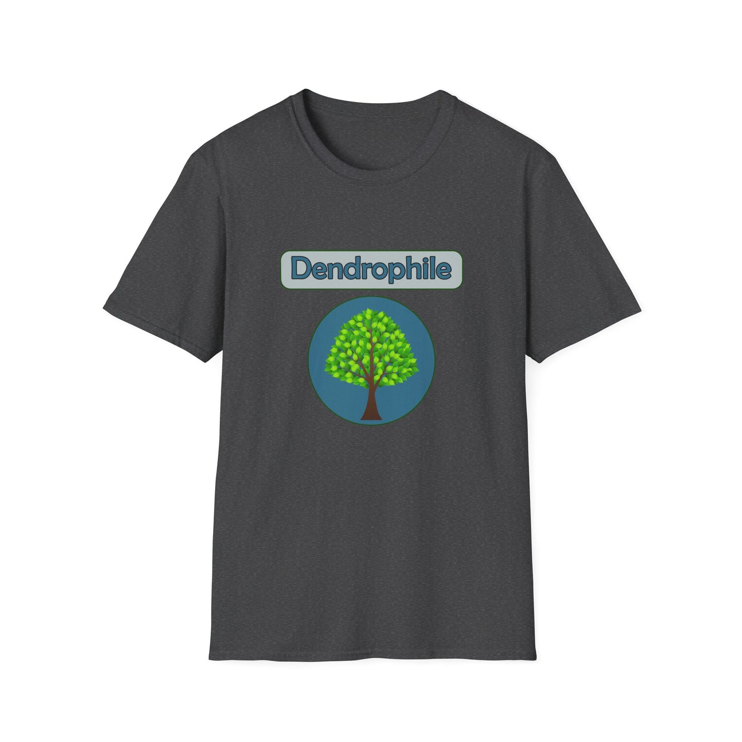 Dendrophile Poly Blend Crew Neck T-Shirt for Tree Lovers