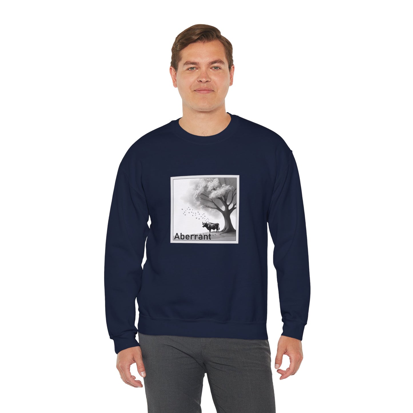 Aberrant Unisex Crewneck Sweatshirt - Ferdinand the Bull