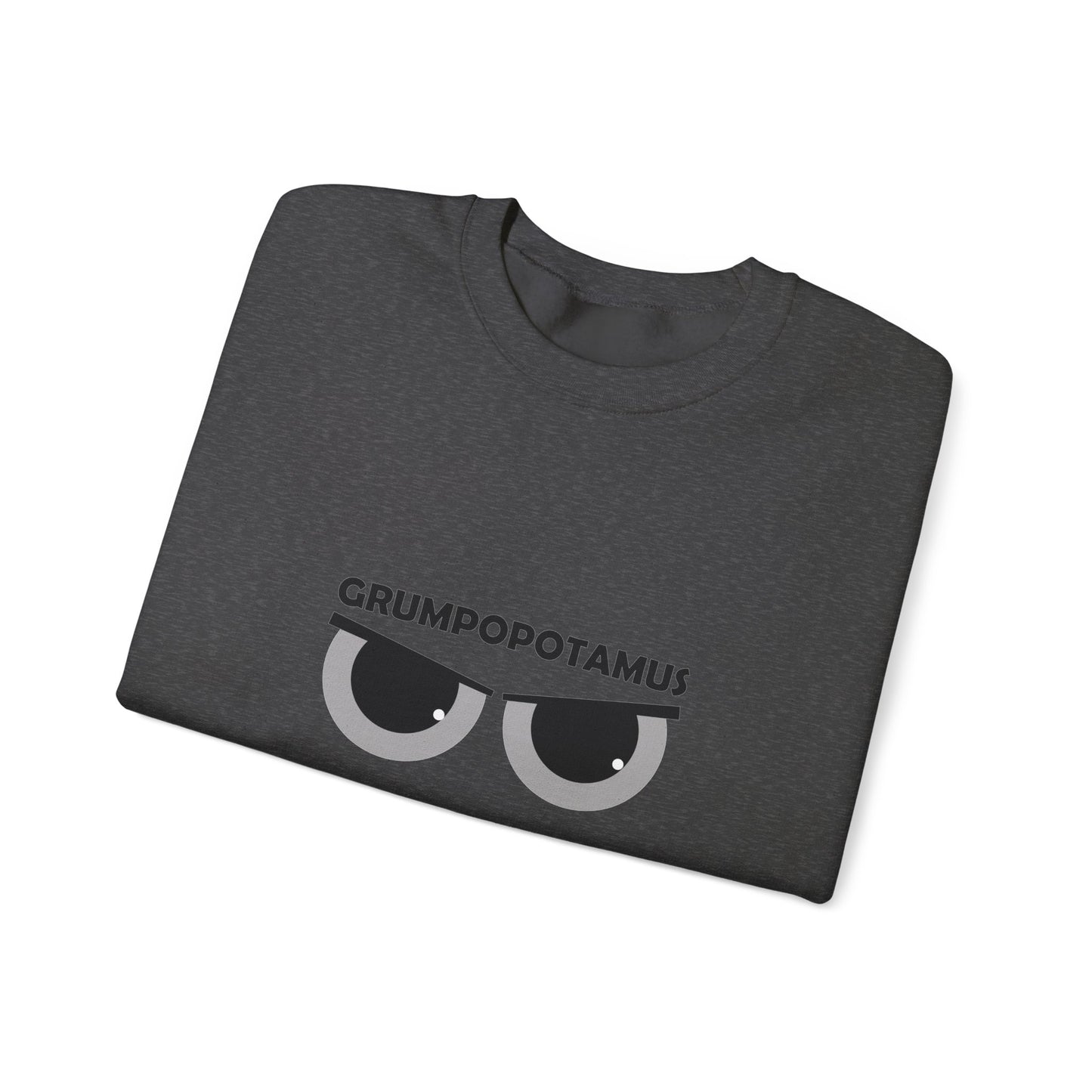 Grumpy Grumpopotamus Crewneck Sweatshirt
