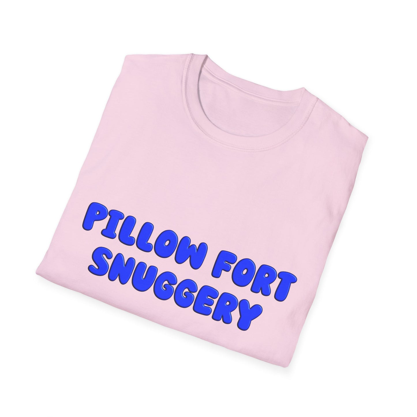 Pillow Fort Snuggery Poly Blend Crew Neck T-Shirt