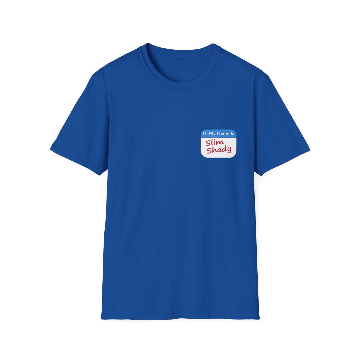 Shady Nametag Poly Blend Crew Neck T-Shirt