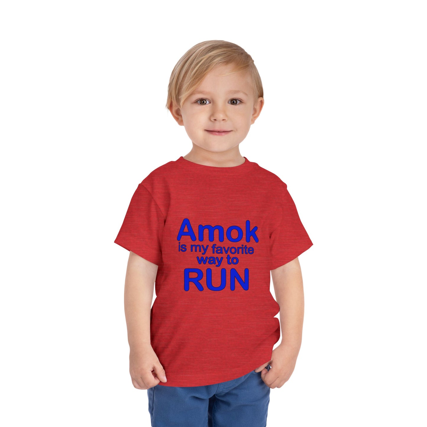 Toddler Running Amok Short Sleeve Tee