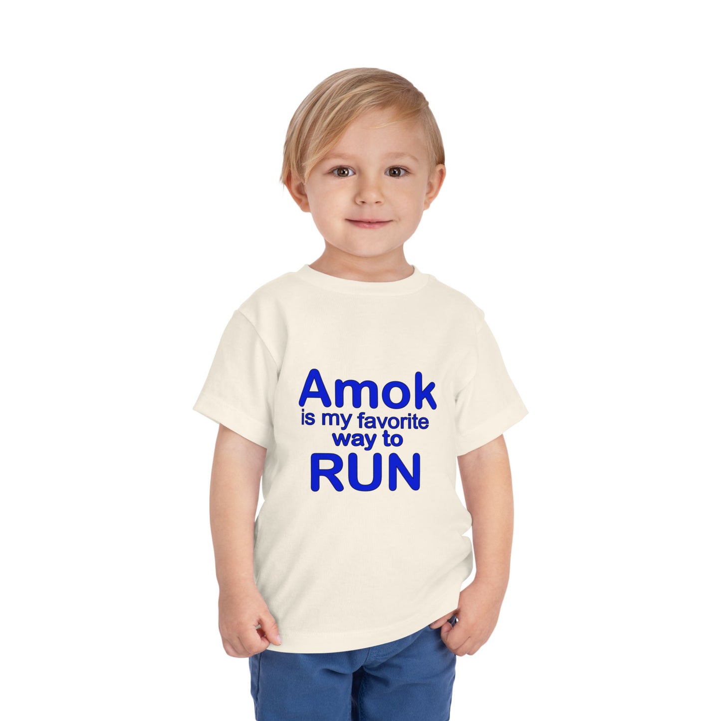Toddler Running Amok Short Sleeve Tee