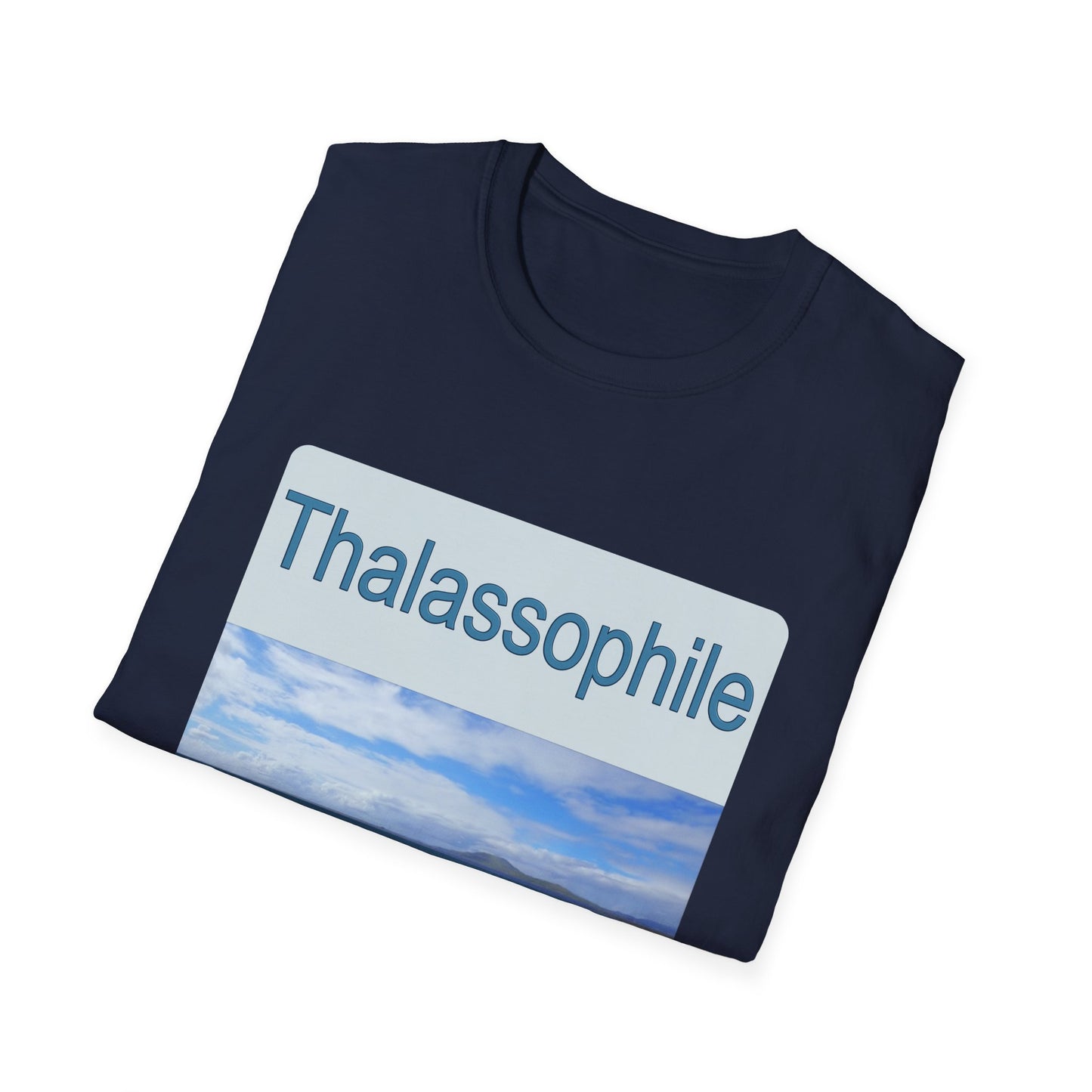 Thalassophile Poly Blend Crew Neck T-Shirt