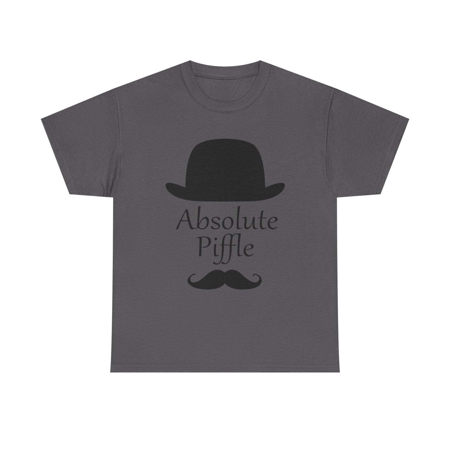 Absolute Piffle Heavy Cotton Crew Neck T-Shirt