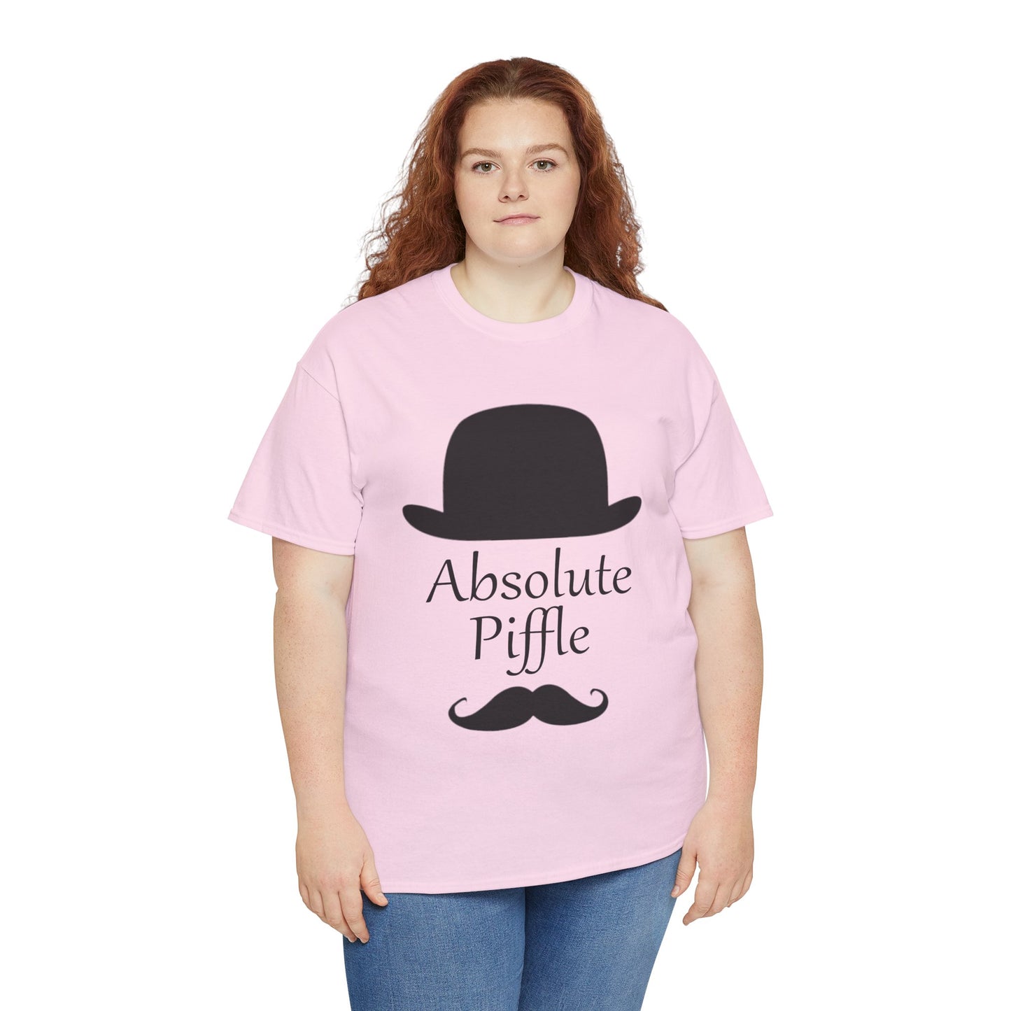 Absolute Piffle Heavy Cotton Crew Neck T-Shirt