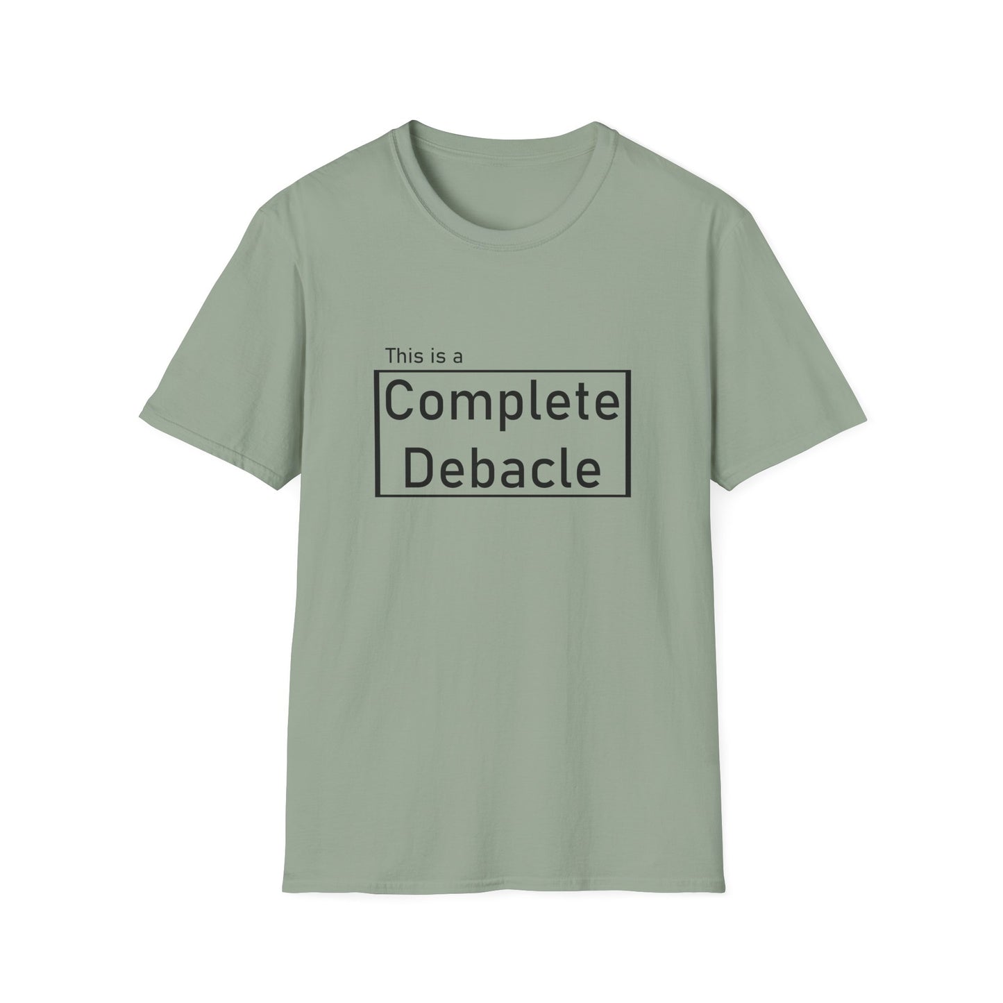 Complete Debacle Poly Blend crew Neck Tee