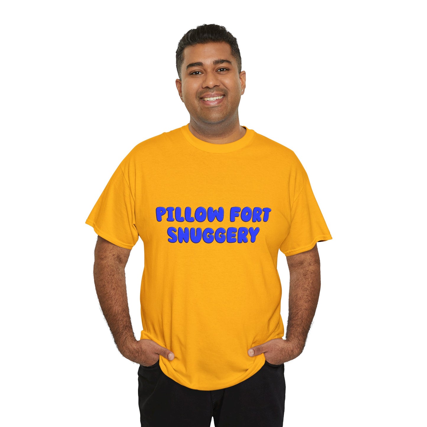Pillow Fort Snuggery Heavy Cotton Crew Neck Tee
