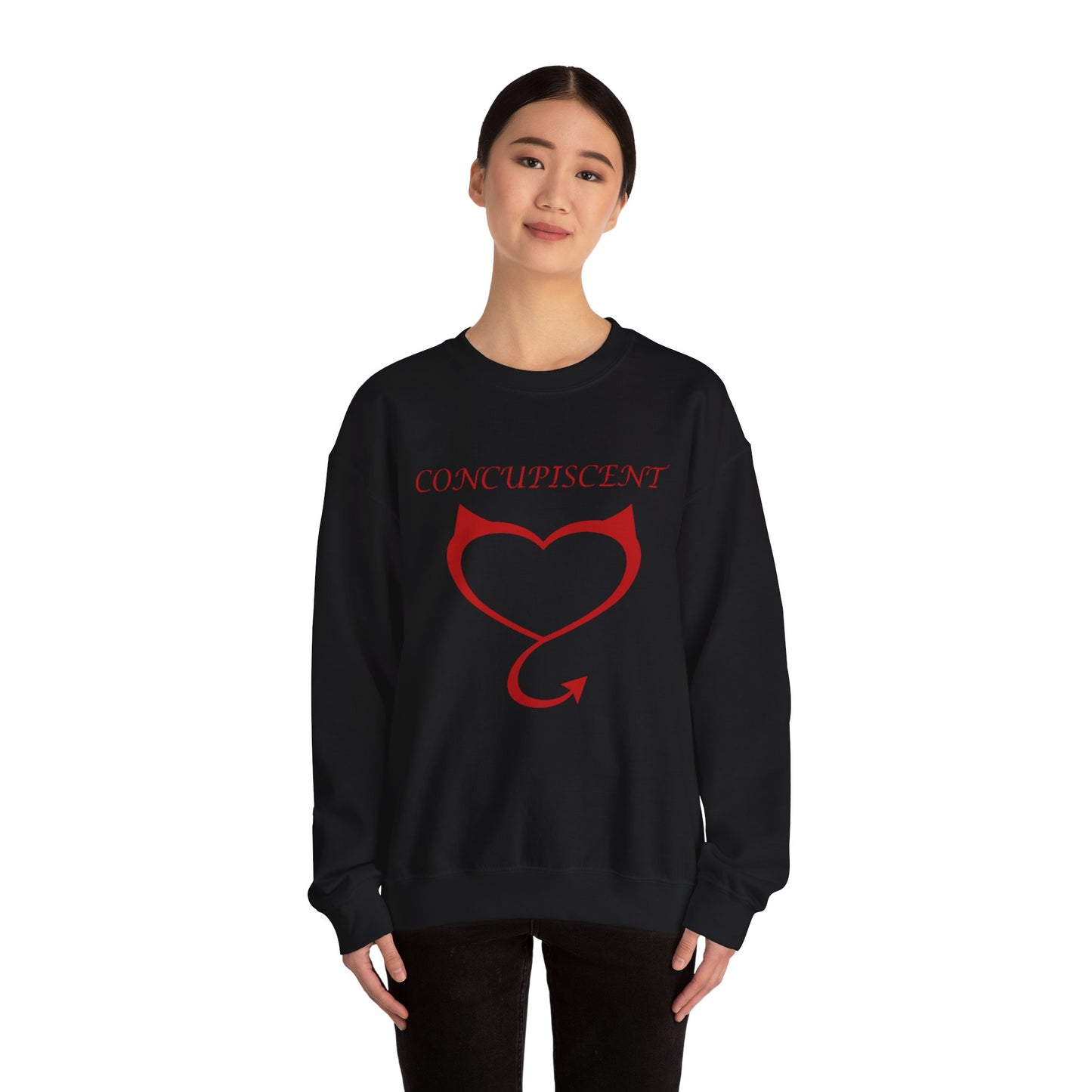Concupiscent Heart Heavy Blend Crewneck Sweatshirt