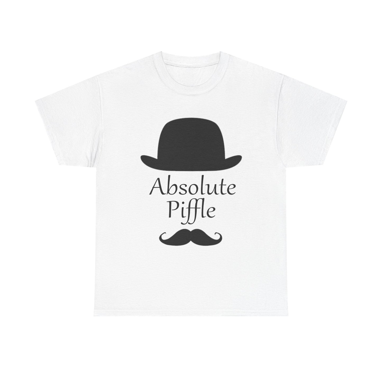 Absolute Piffle Heavy Cotton Crew Neck T-Shirt