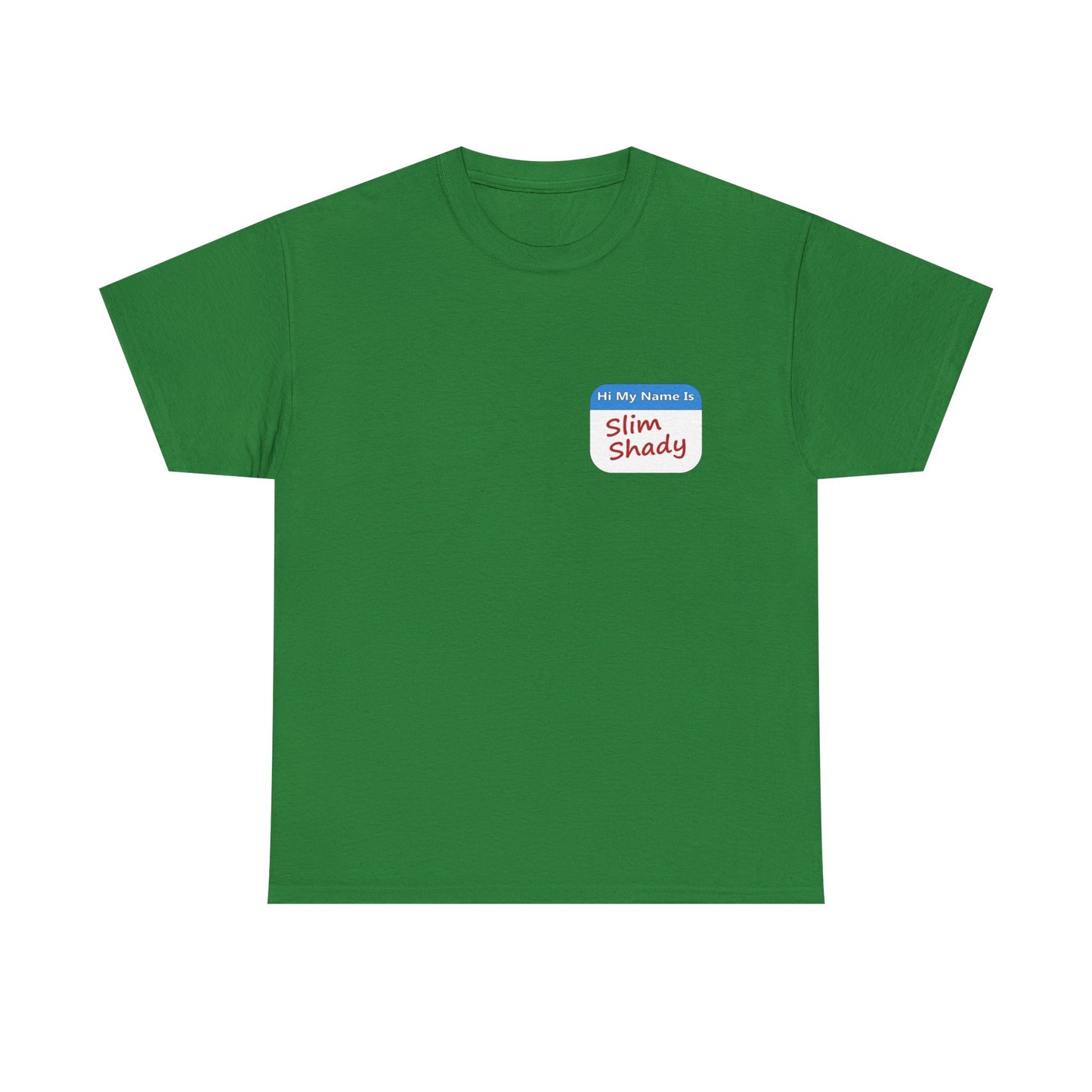 Shady Nametag Heavy Cotton Crew Neck T-Shirt