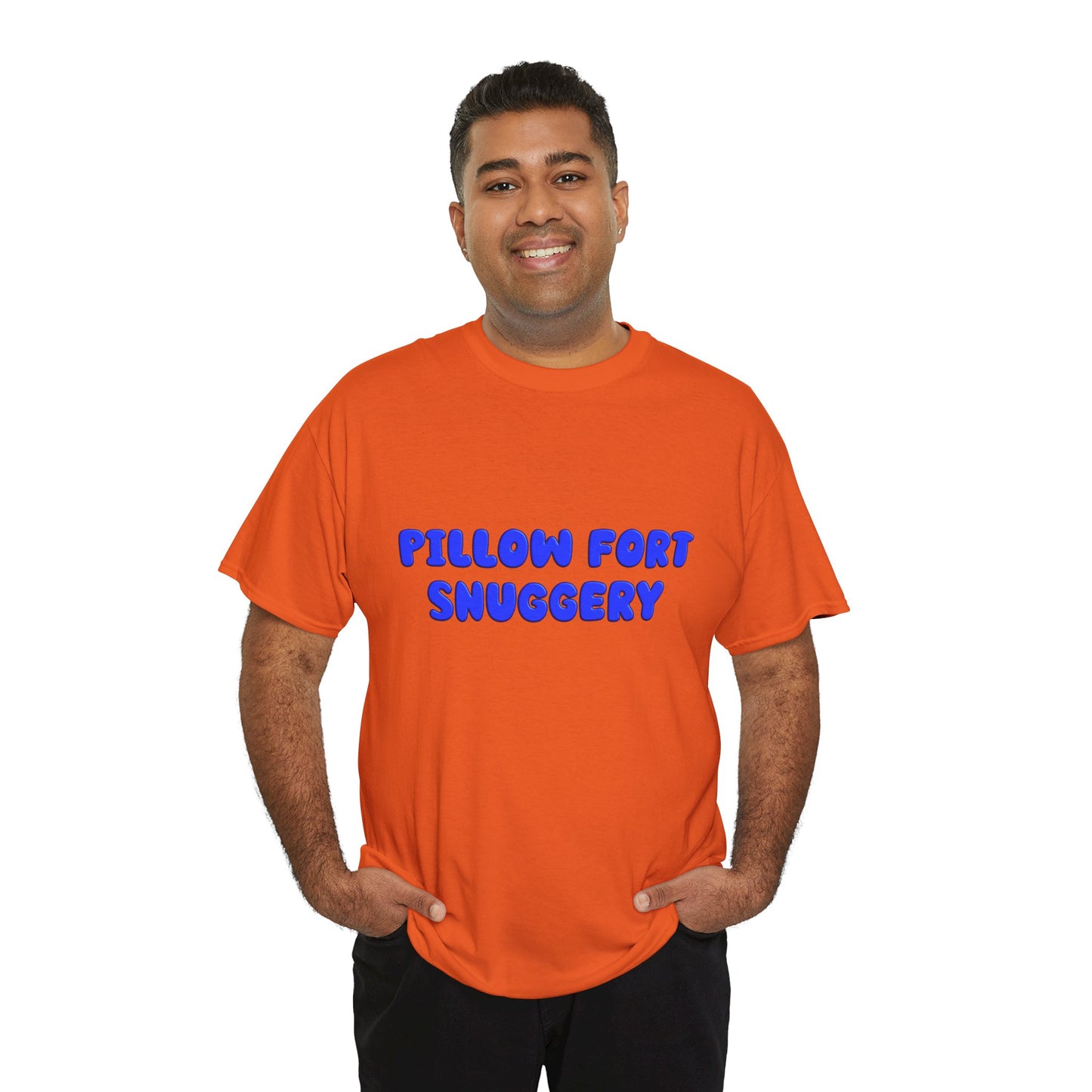Pillow Fort Snuggery Heavy Cotton Crew Neck Tee