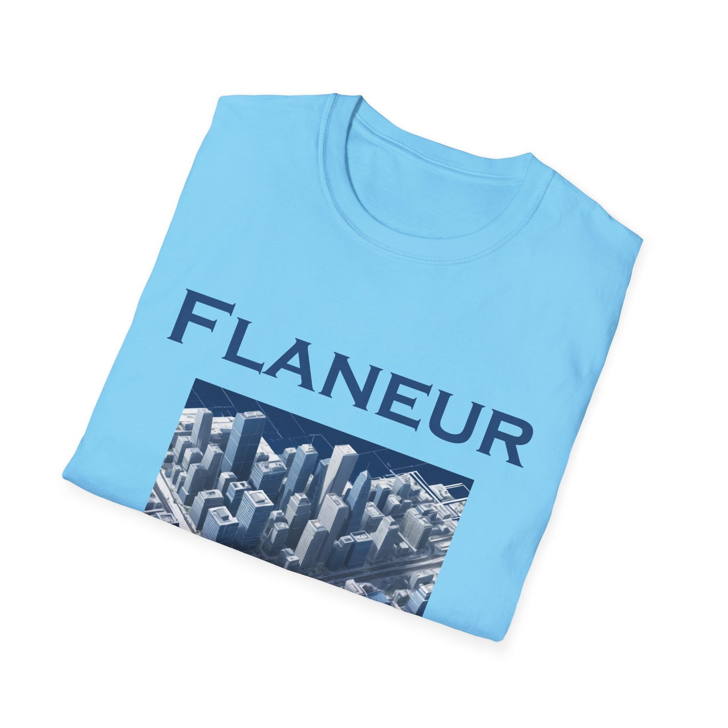 Flaneur Poly Blend Crew Neck Urban Explorer T-Shirt