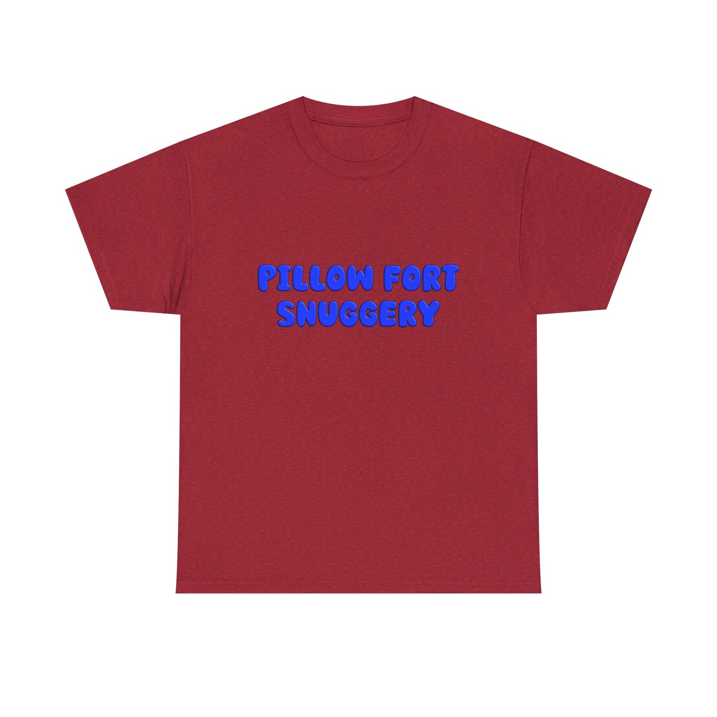 Pillow Fort Snuggery Heavy Cotton Crew Neck Tee