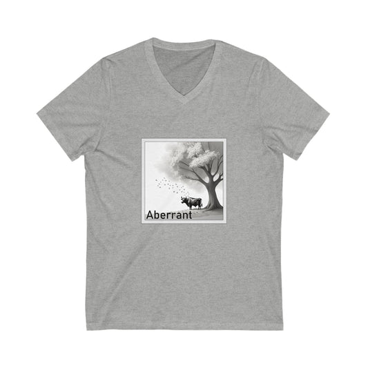 Aberrant  V-Neck Tee - Ferdinand the Bull