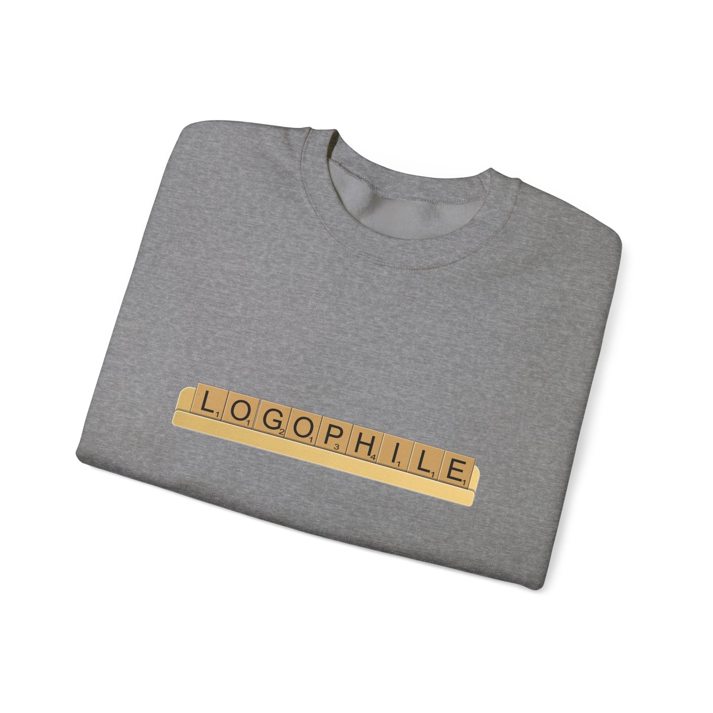 Logophile Crew Neck Sweatshirt - Perfect for Word Lovers and Bookworms
