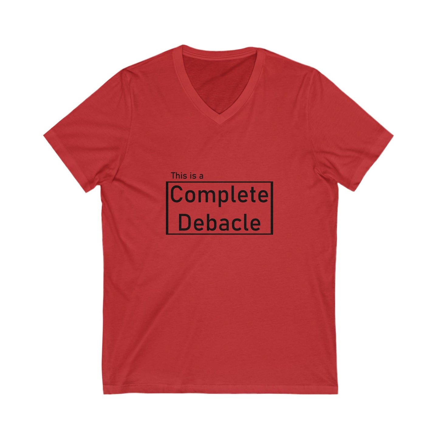 Complete Debacle V-Neck Tee