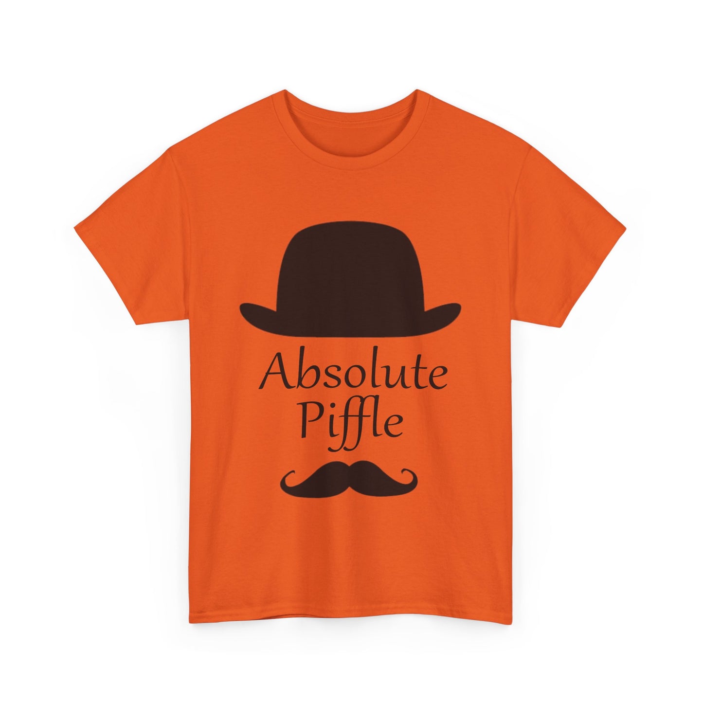 Absolute Piffle Heavy Cotton Crew Neck T-Shirt