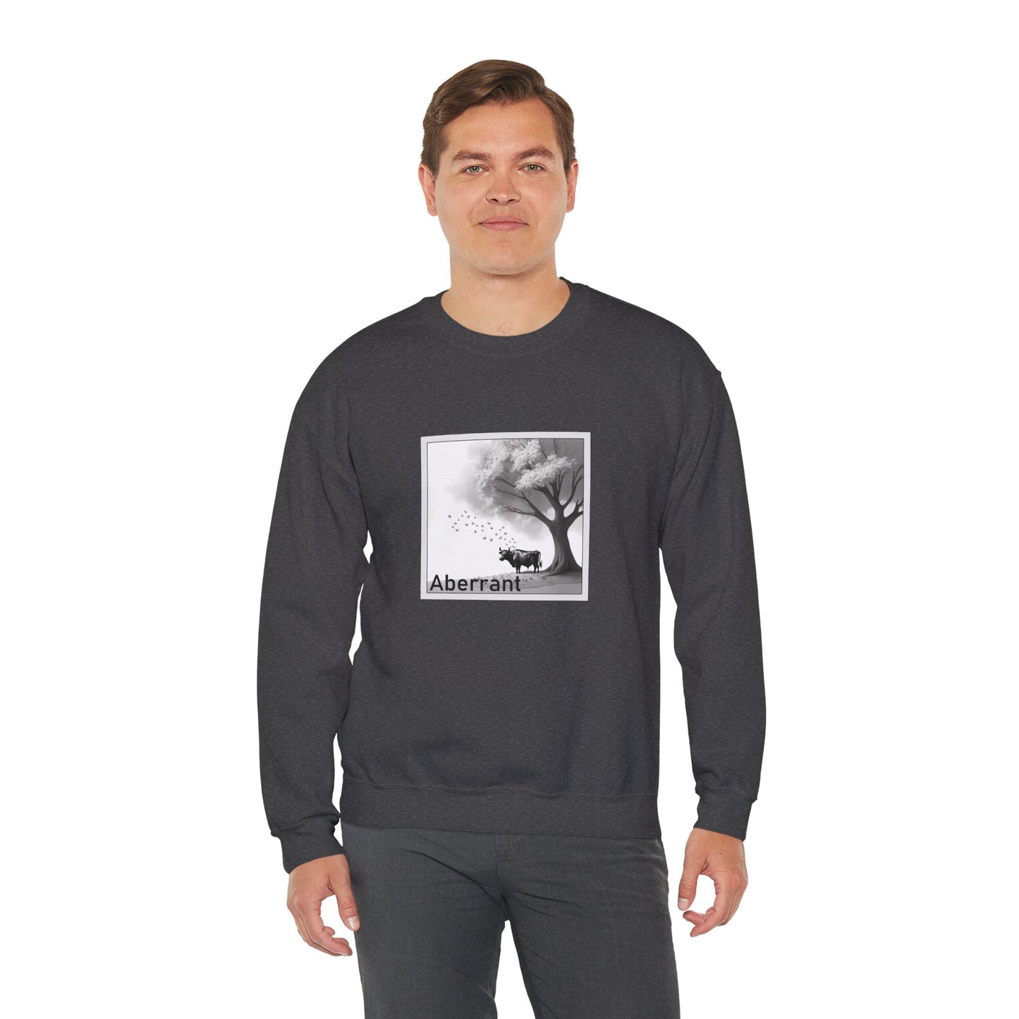 Aberrant Unisex Crewneck Sweatshirt - Ferdinand the Bull