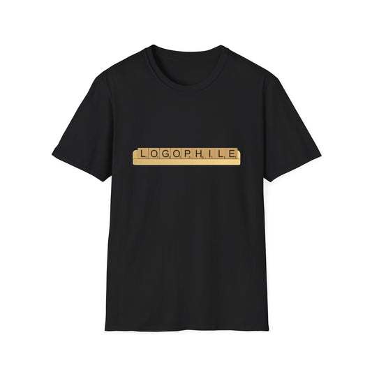 Logophile Poly Blend Crew Neck T-Shirt - Perfect for Word Lovers and Bookworms
