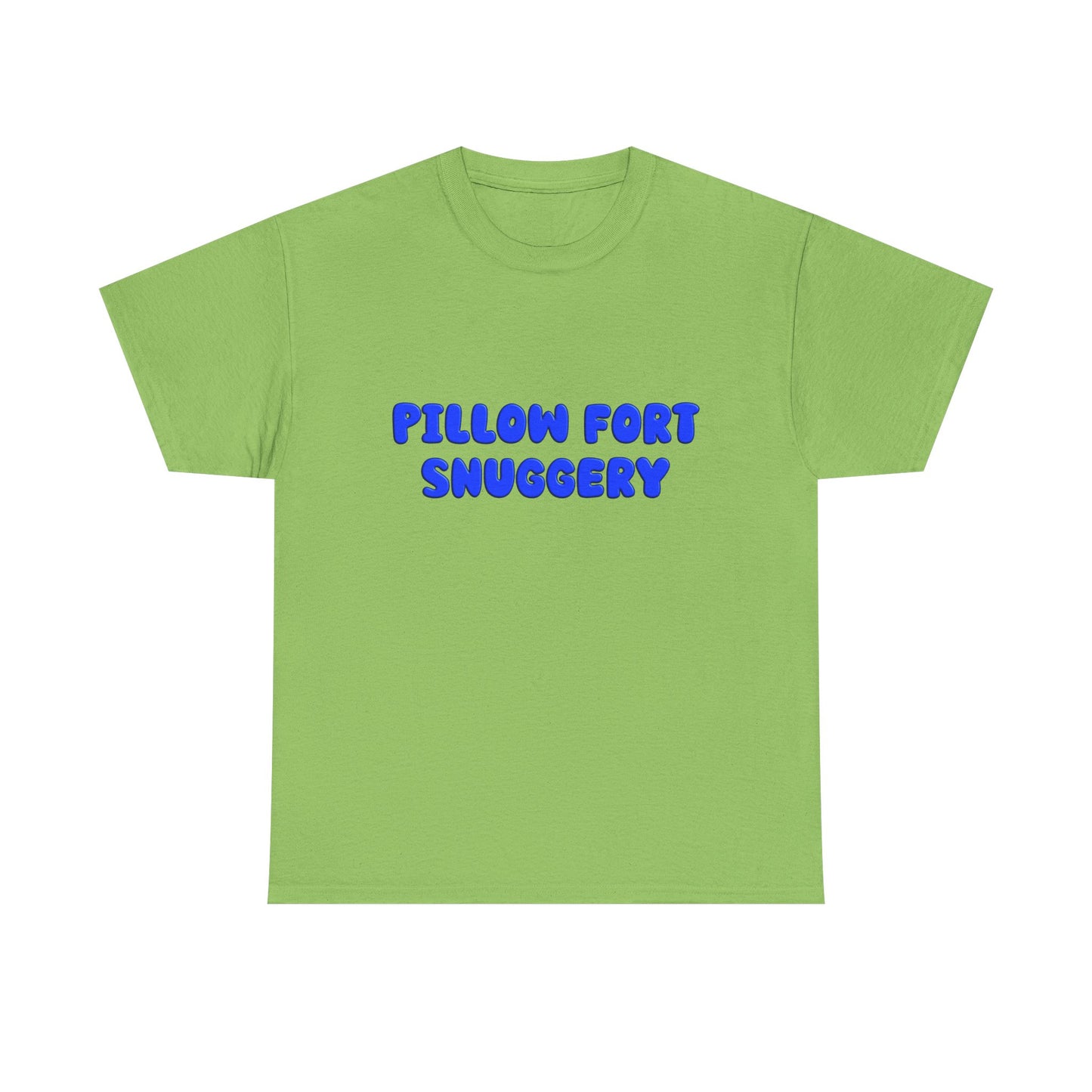 Pillow Fort Snuggery Heavy Cotton Crew Neck Tee