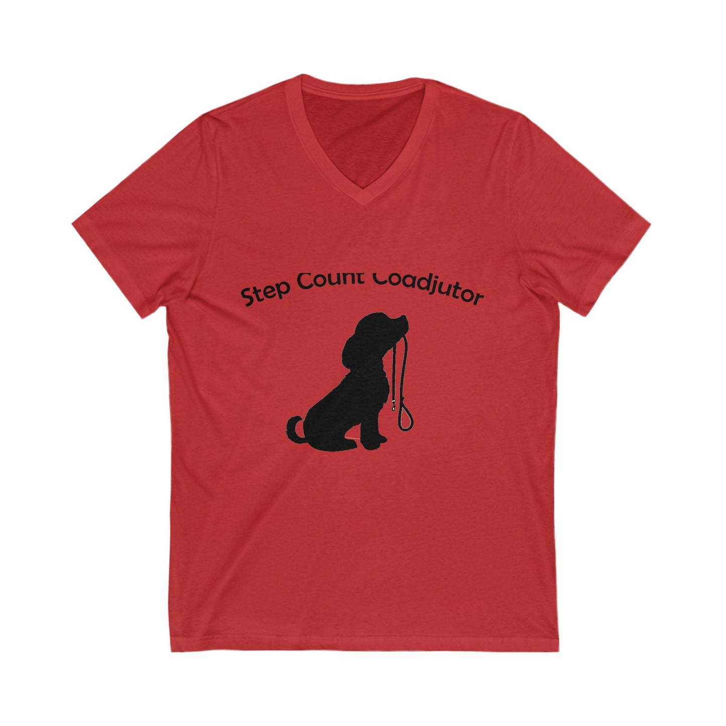 Step Count Coadjutor V-Neck Tee