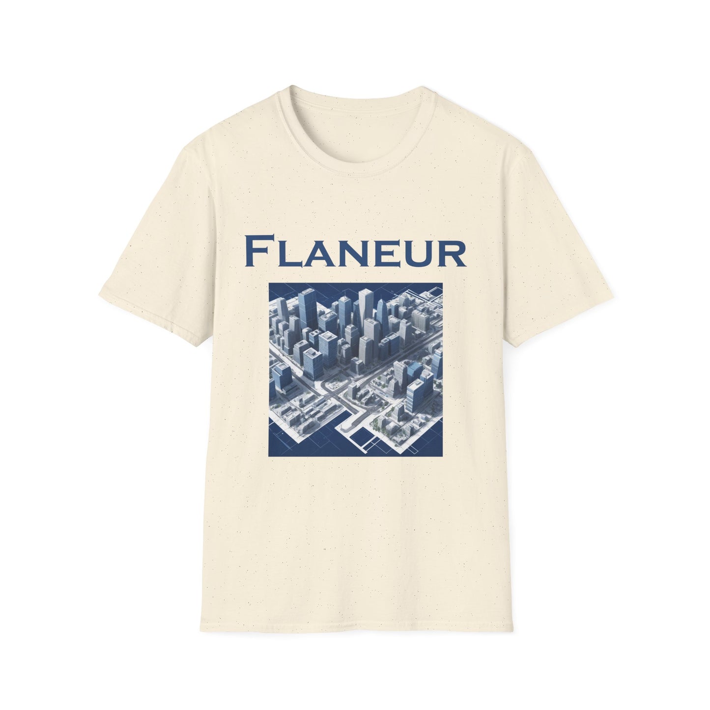 Flaneur Poly Blend Crew Neck Urban Explorer T-Shirt