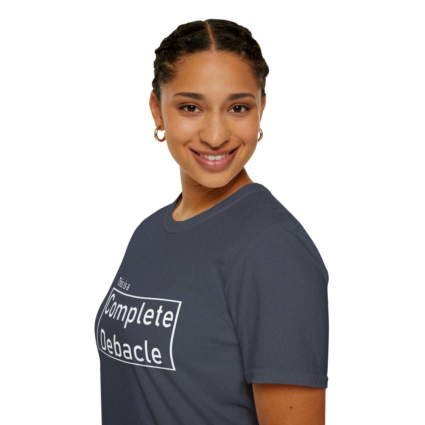 Complete Debacle Poly Blend crew Neck Tee