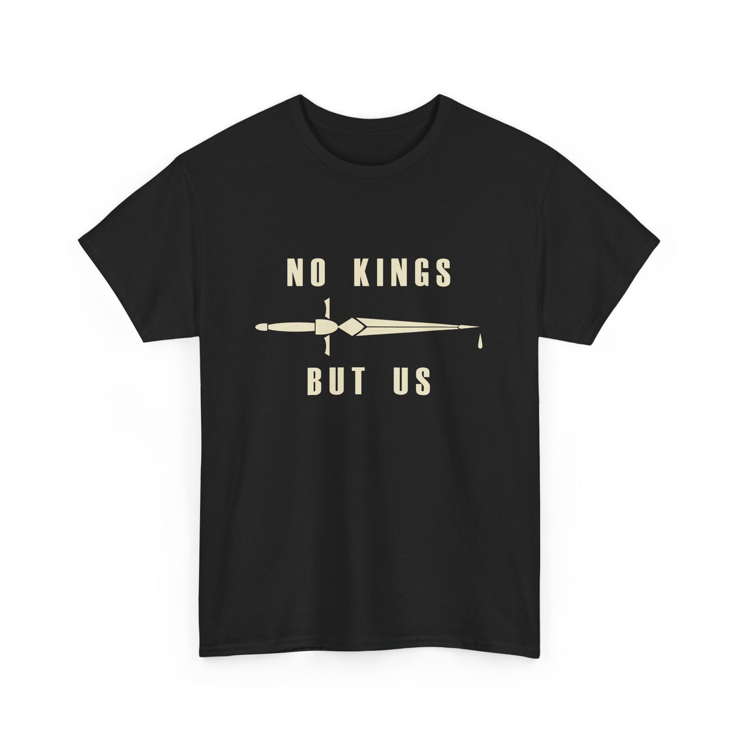 No Kings But Us Heavy Cotton Tee