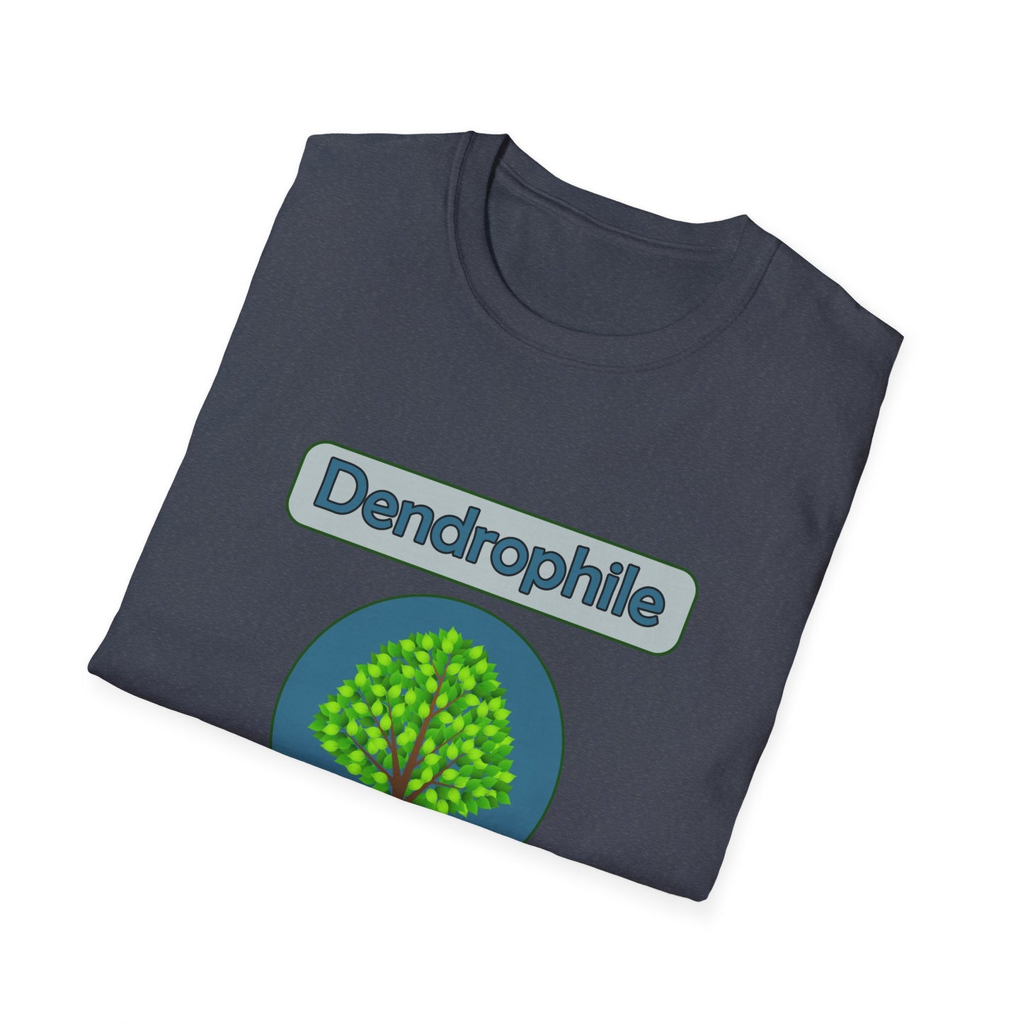 Dendrophile Poly Blend Crew Neck T-Shirt for Tree Lovers