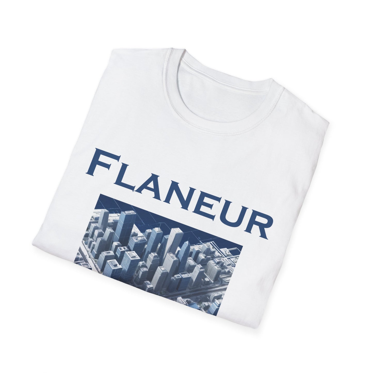 Flaneur Poly Blend Crew Neck Urban Explorer T-Shirt