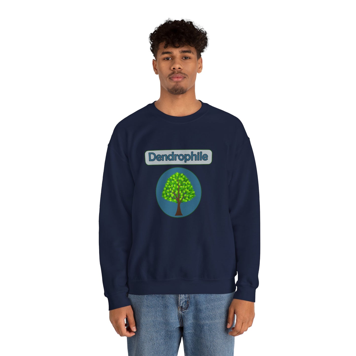 Dendrophile Crewneck Sweatshirt for Tree Lovers