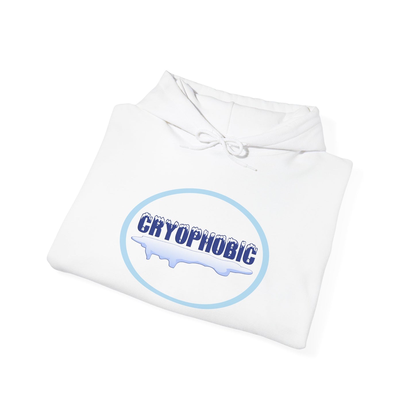 Cryophobic Hoodie - Cool Graphic for Cold Weather Haters