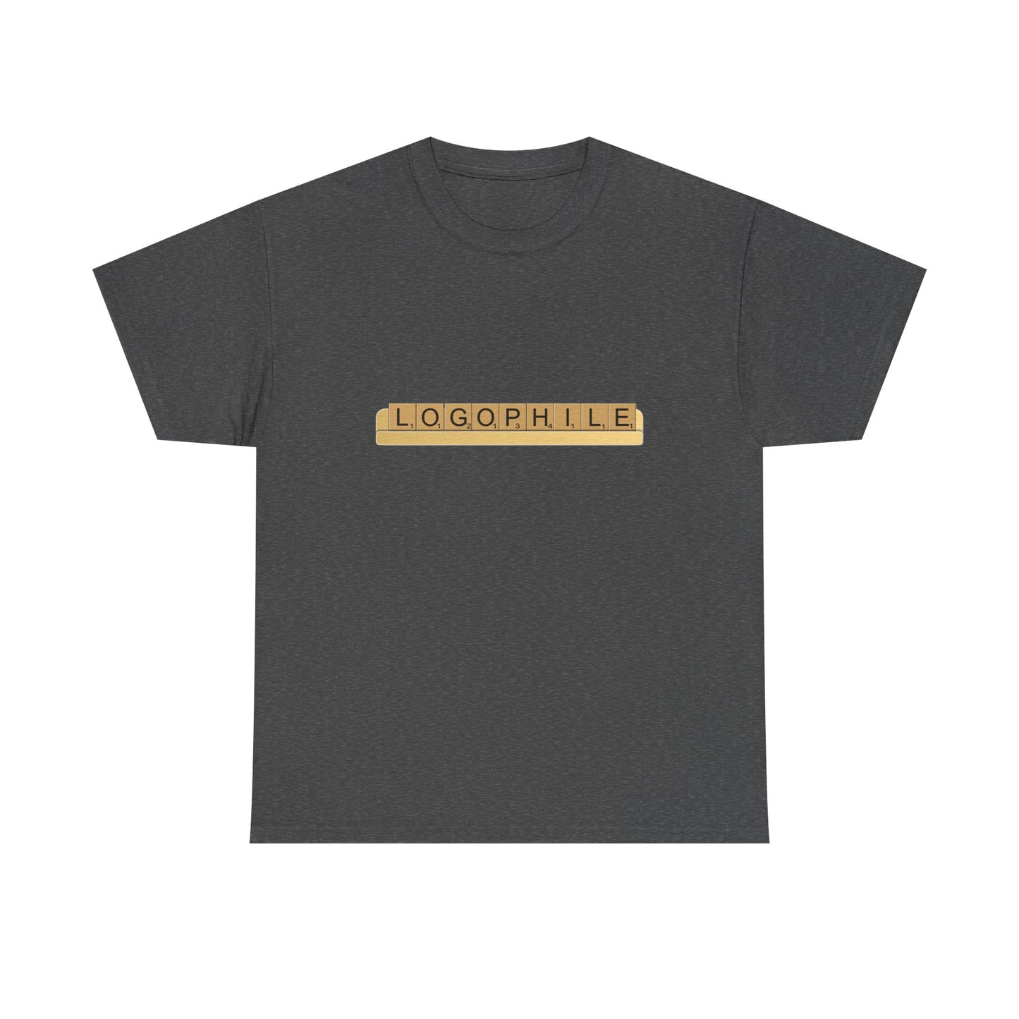 Logophile Heavy Cotton Crew Neck Tee - Perfect for Word Lovers and Book Worms