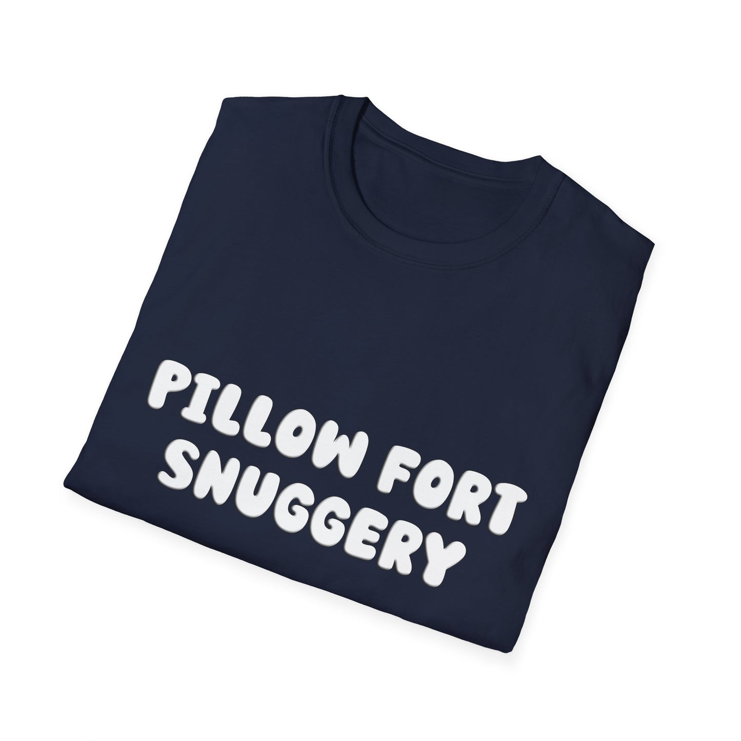 Pillow Fort Snuggery Poly Blend Crew Neck T-Shirt