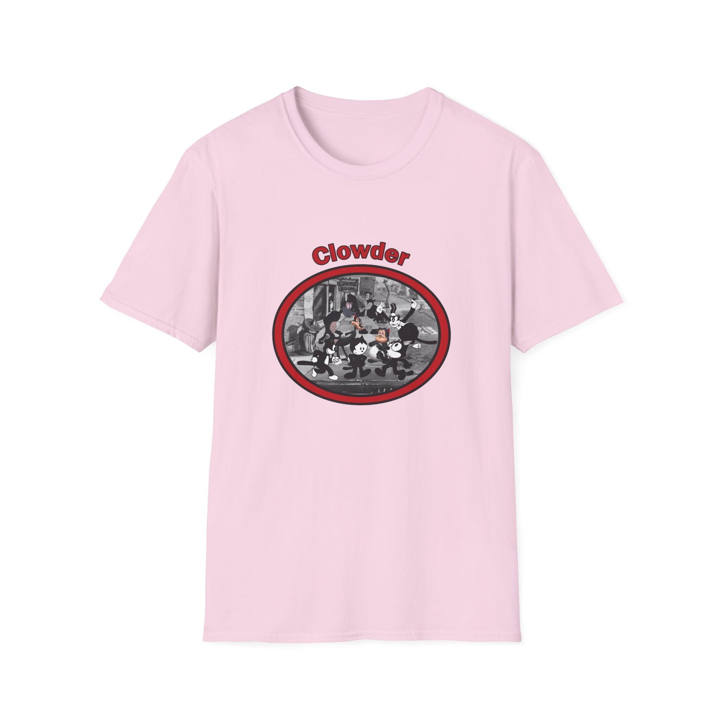 Clowder Poly Blend Crew Neck T-Shirt