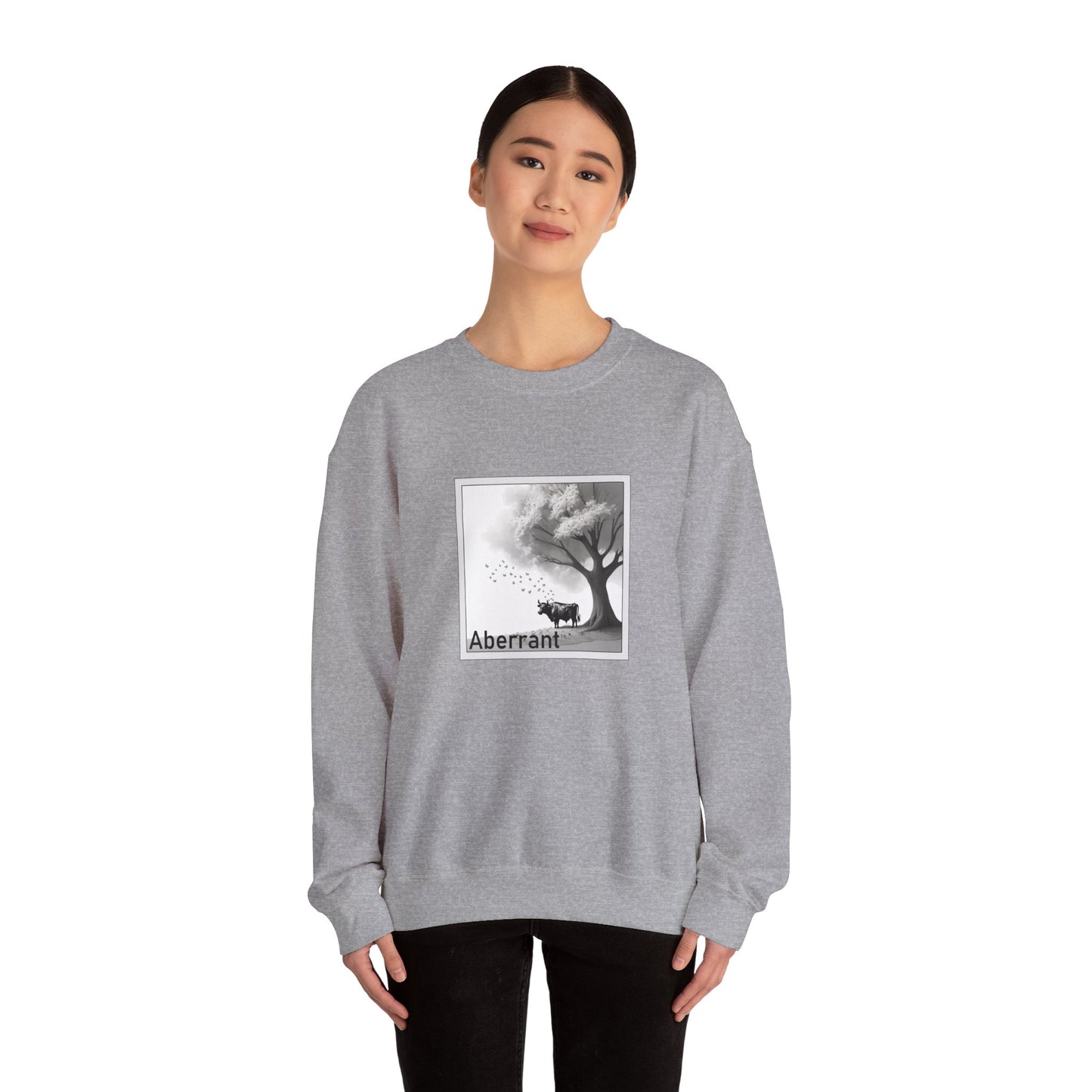 Aberrant Unisex Crewneck Sweatshirt - Ferdinand the Bull