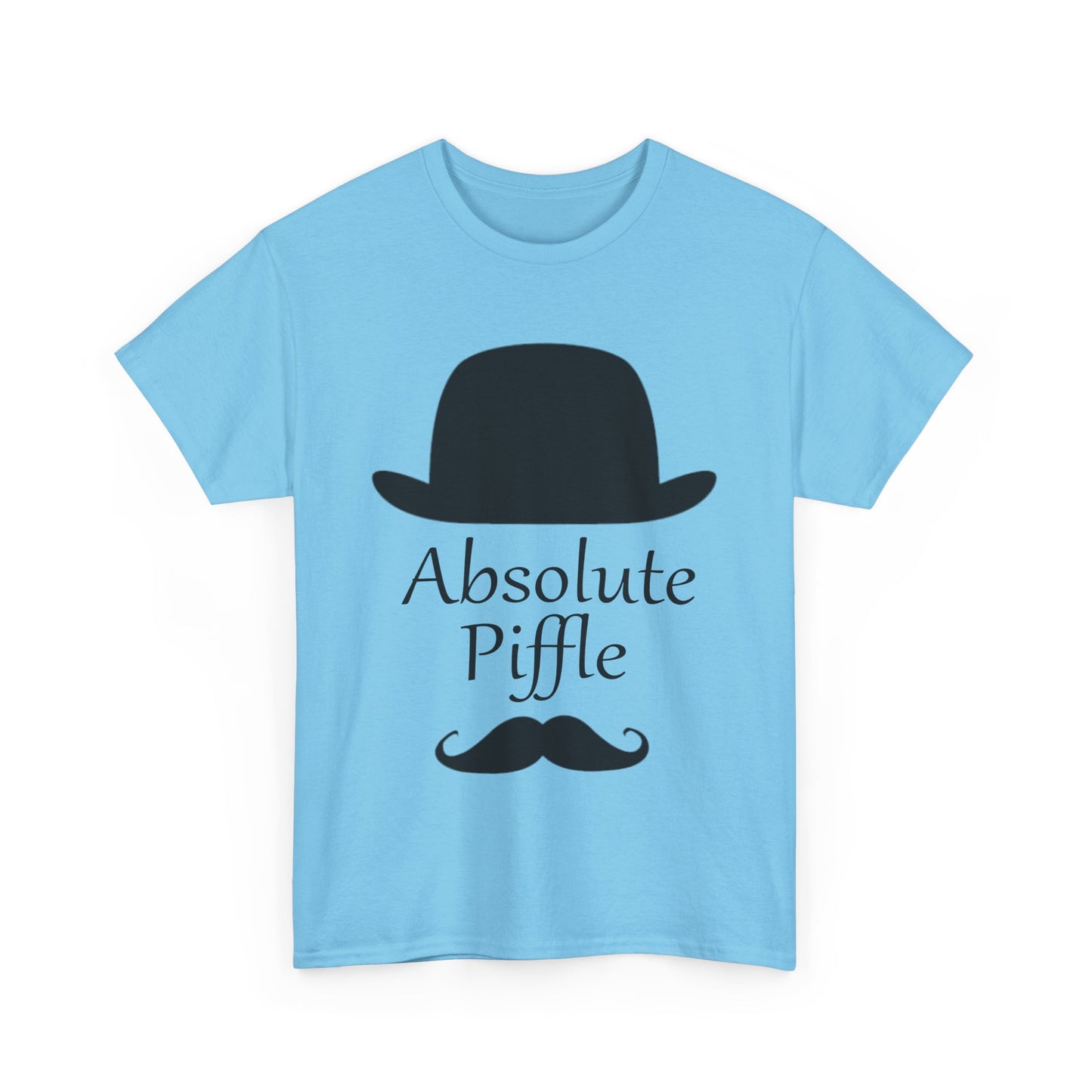 Absolute Piffle Heavy Cotton Crew Neck T-Shirt