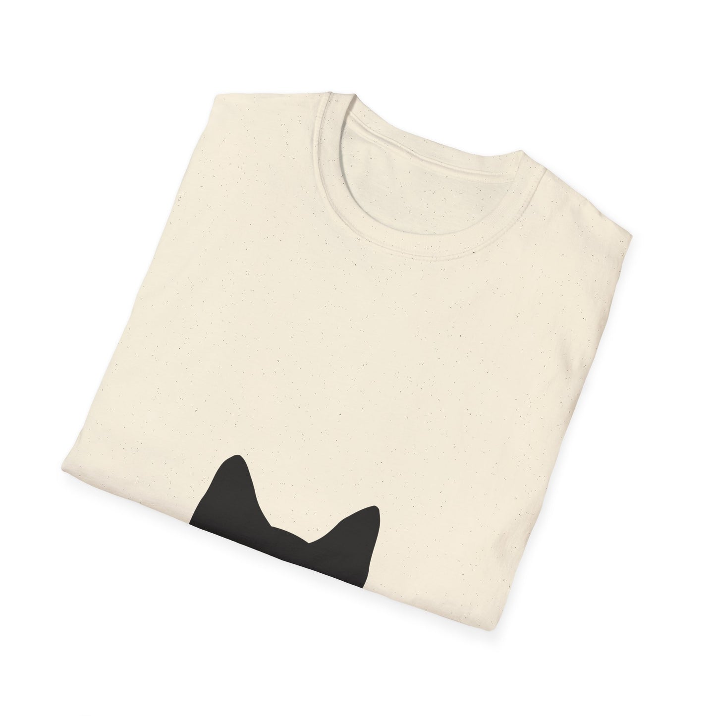 Clandestine Cat Poly Blend Crew Neck T-Shirt