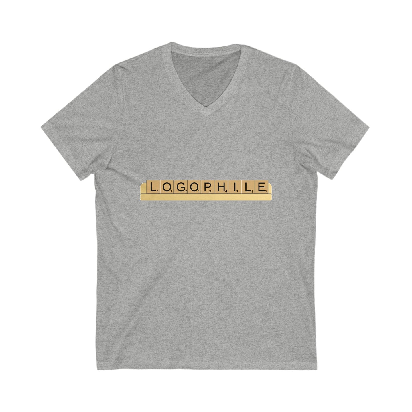 Logophile V-Neck Tee - Perfect for Word Lovers and Bookworms
