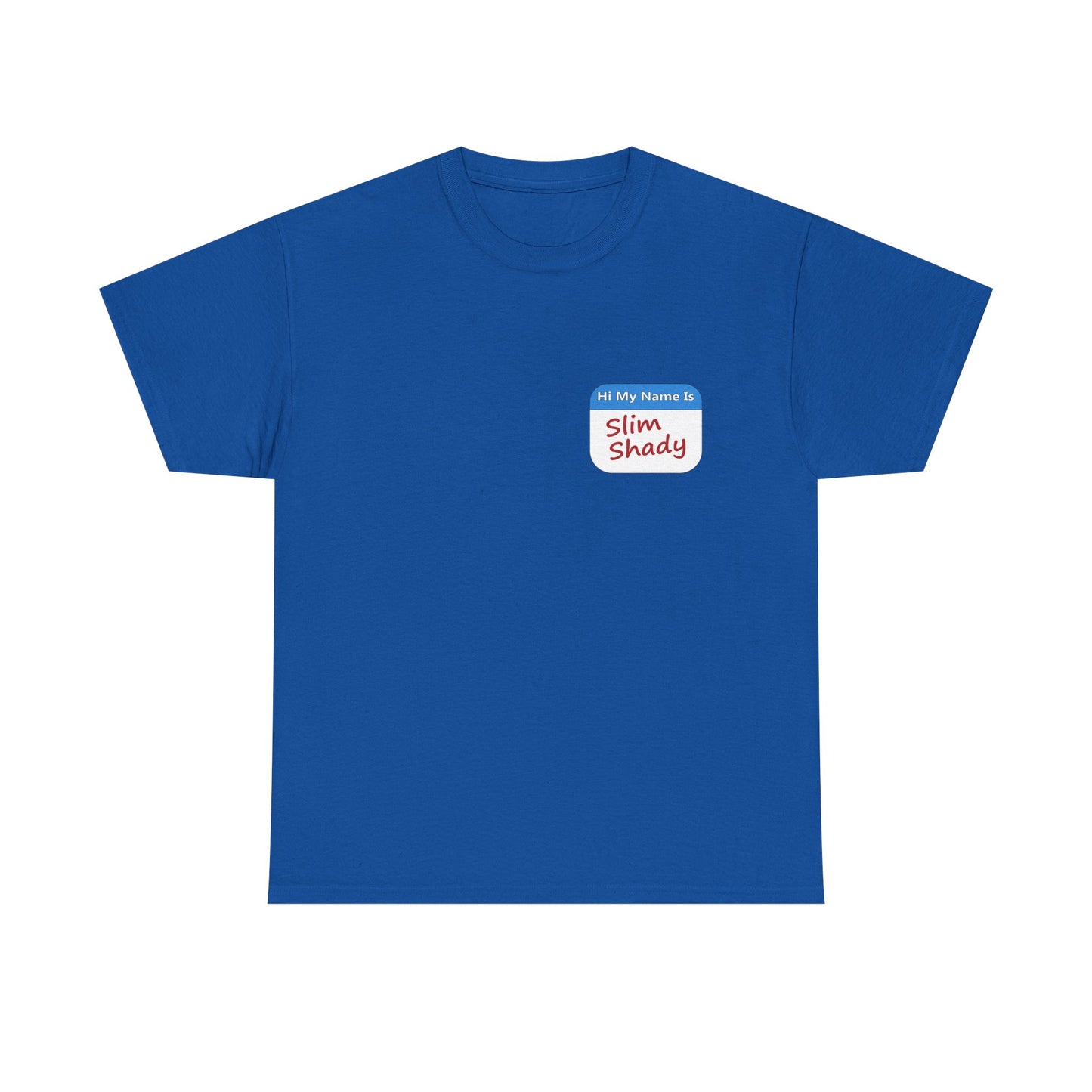 Shady Nametag Heavy Cotton Crew Neck T-Shirt