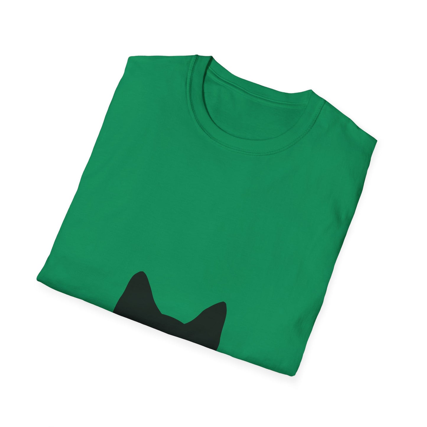Clandestine Cat Poly Blend Crew Neck T-Shirt