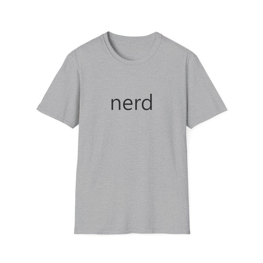 nerd Poly Blend Crew Neck T-Shirt