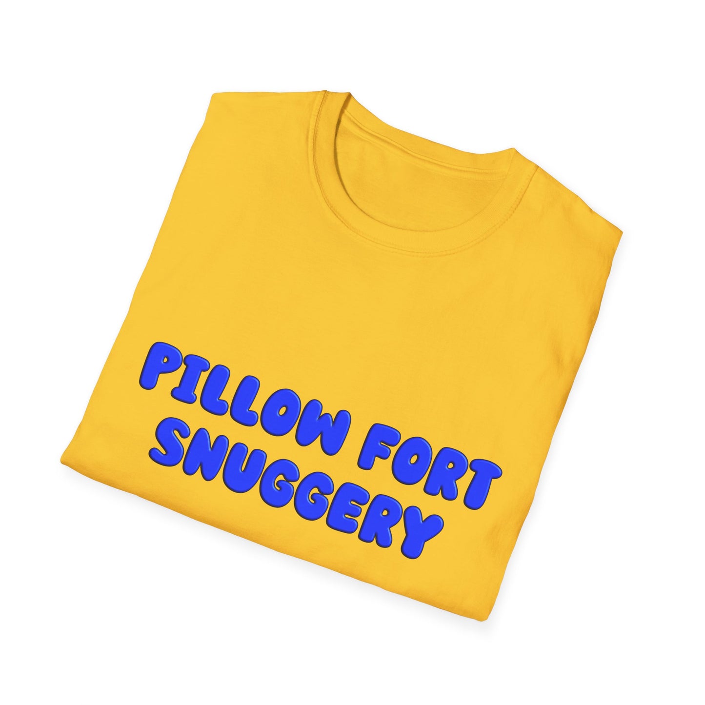 Pillow Fort Snuggery Poly Blend Crew Neck T-Shirt
